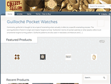 Tablet Screenshot of collect-sell.com